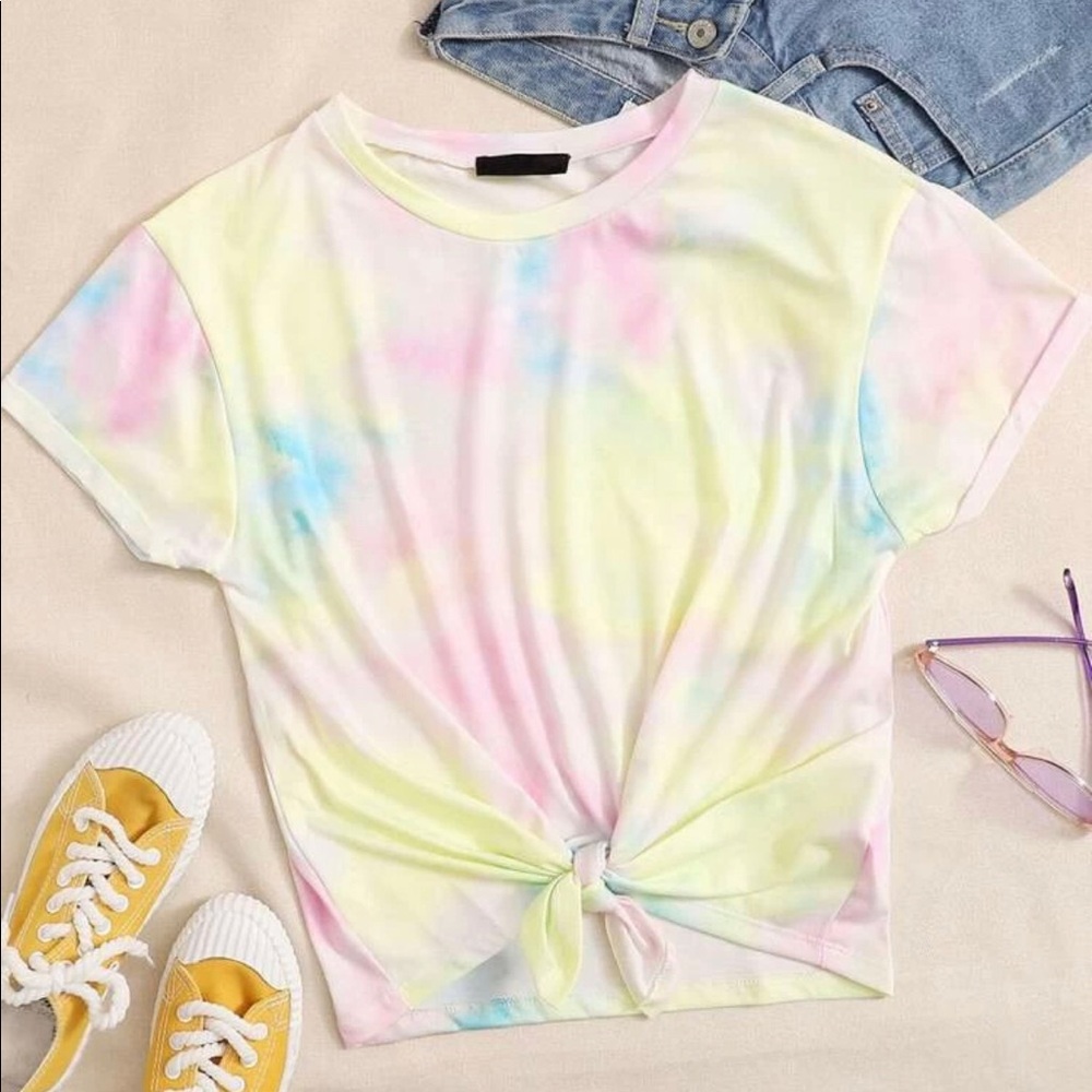 (SHEIN) Tie-dye Shirt